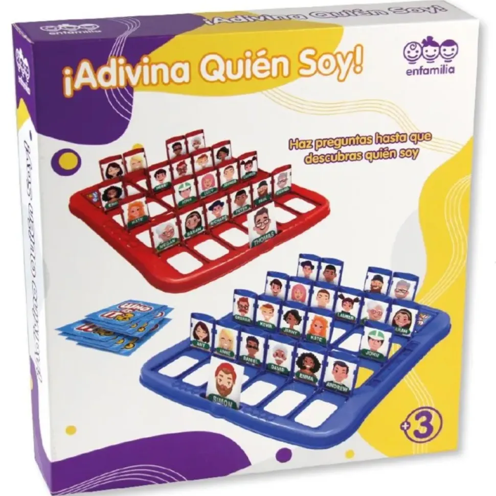 Juego de Mesa Adivina Quién Soy +3A
