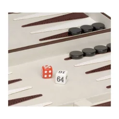 Juego de Mesa Backgammon Plegable en maletín
