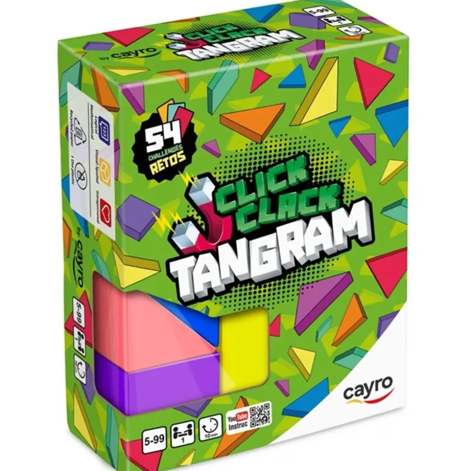 Juego de Mesa Click Clack Tangram - Cayro