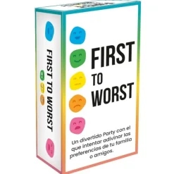Juego de Mesa de Cartas First to Worst - Lúdilo SP +8A