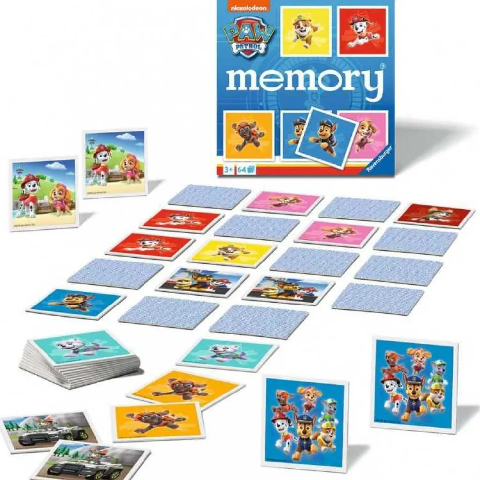Juego de mesa de Memoria Memory Patrulla Canina
