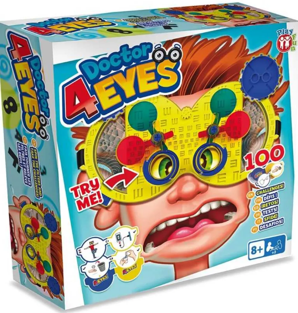 Online Play Fun Juego de Mesa Doctor 4 Ojos