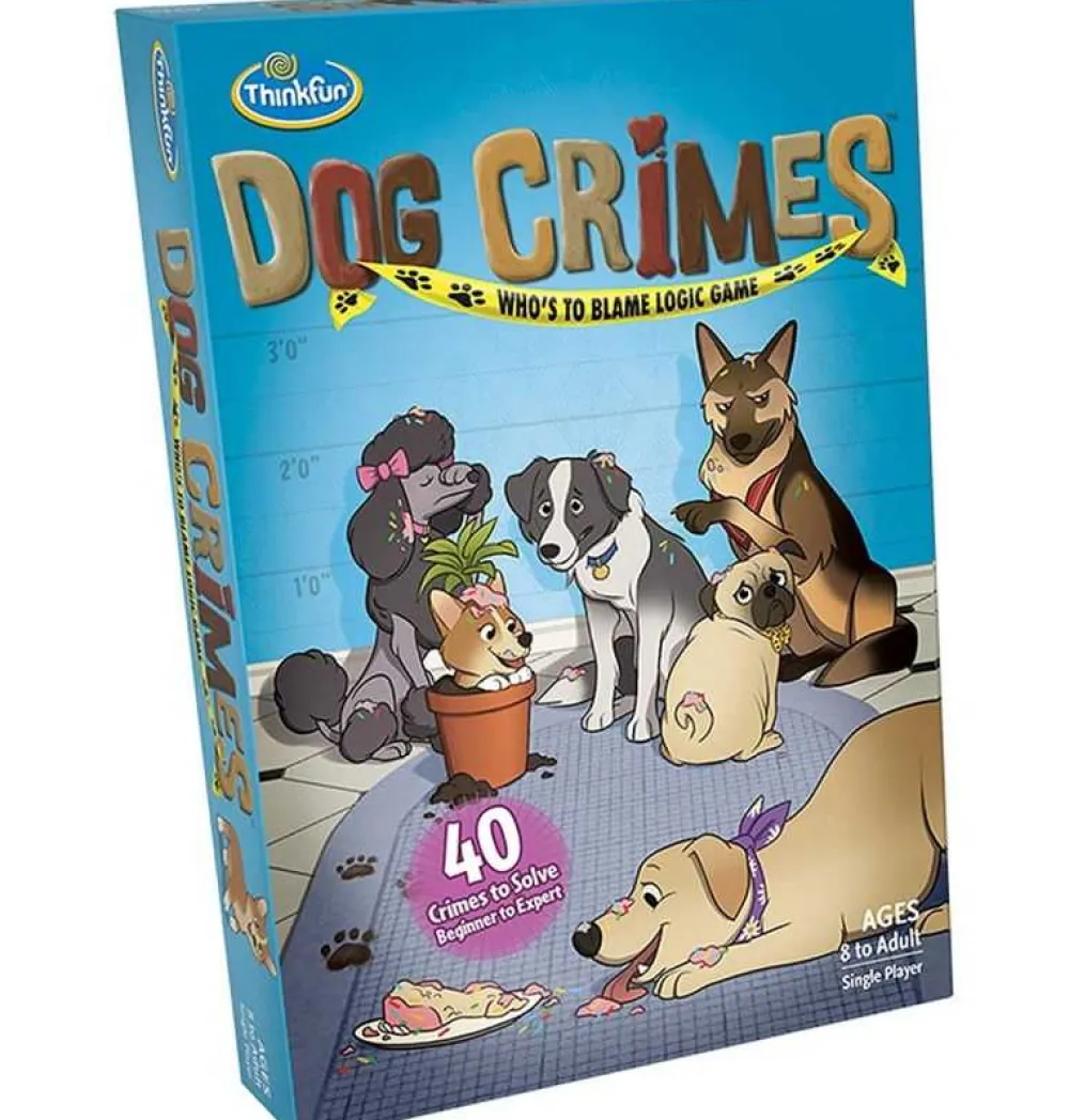 Online Thinkfun Juegos De Mesa Juego de Mesa Dog Crimes en Castellano