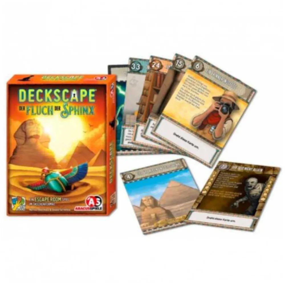Hot Mercurio Editorial Juego de Mesa Escapa la Maldición de la Esfinge