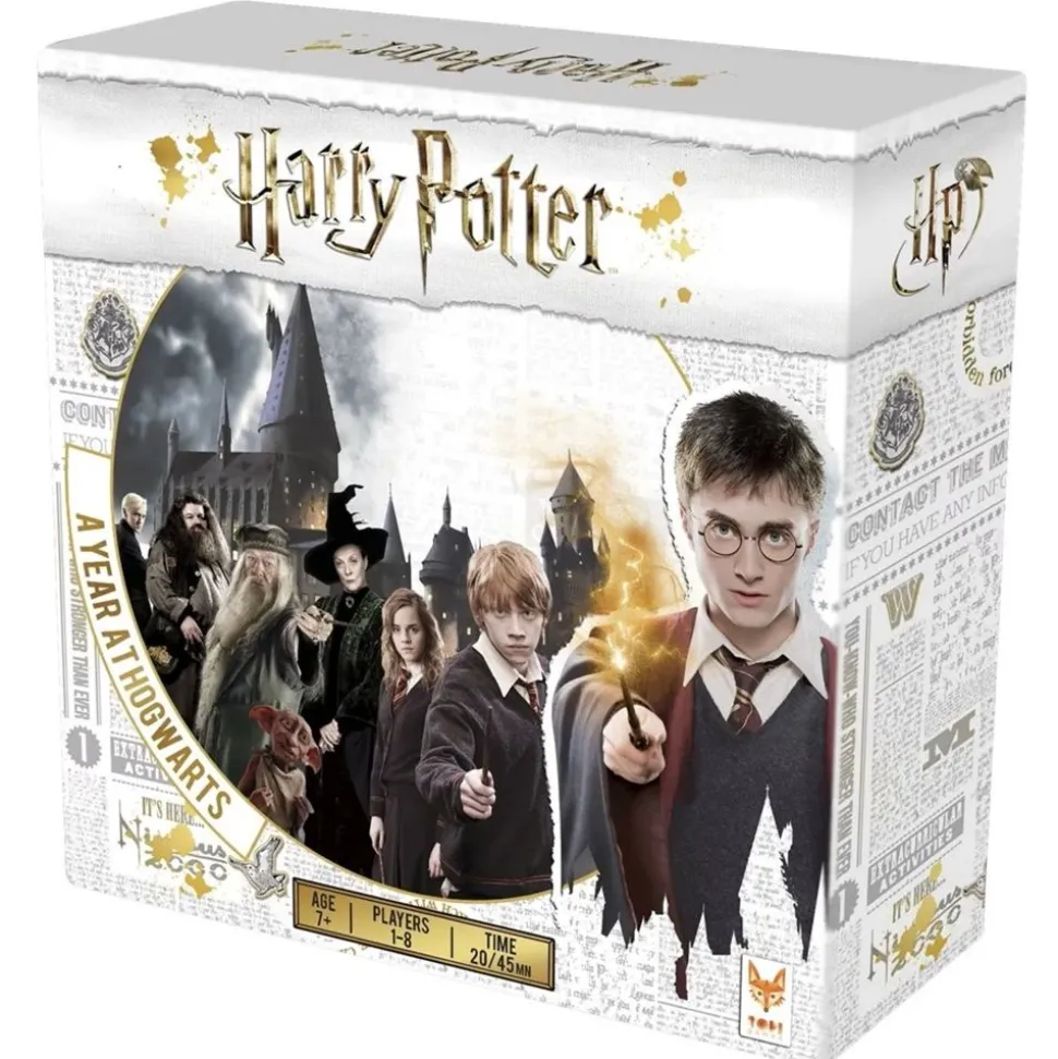 Juego de Mesa Harry Potter Un año en Hogwarts en Castellano - Topi Games