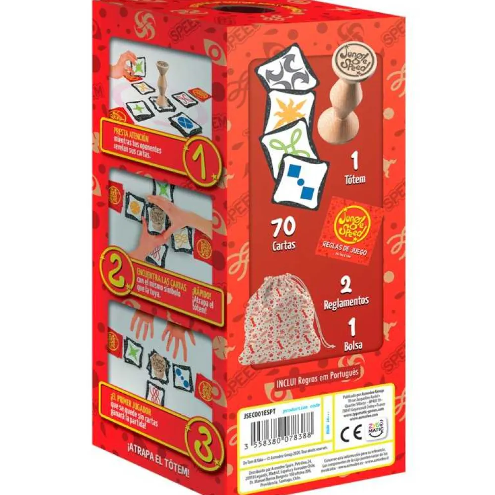 Clearance Asmodee Juego de Mesa Jungle Speed