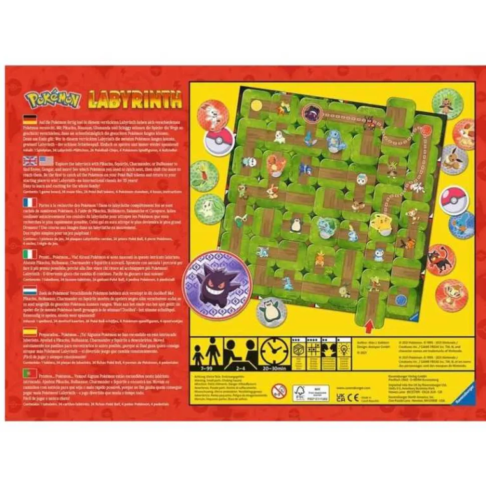 Juego de Mesa Laberinto Pokemon