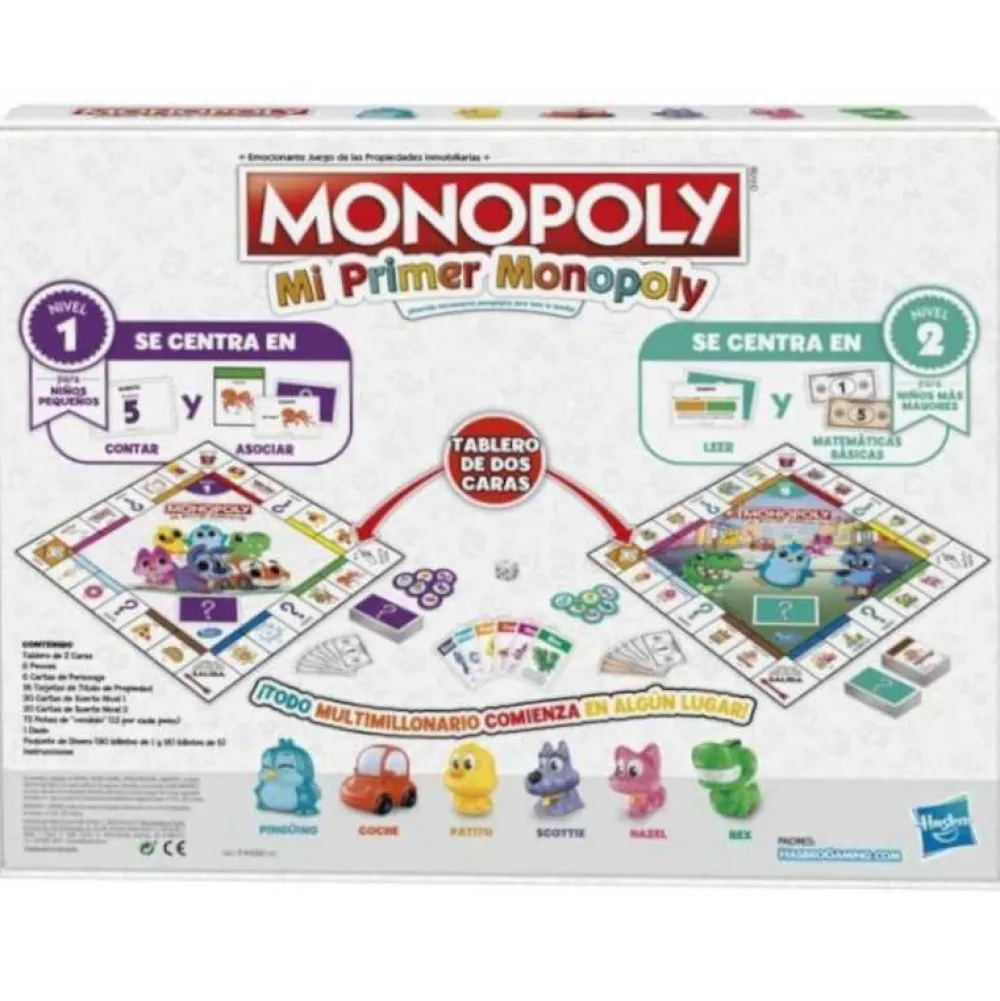 Monopoly De Hasbro Juego de mesa Mi Primer Monopoly