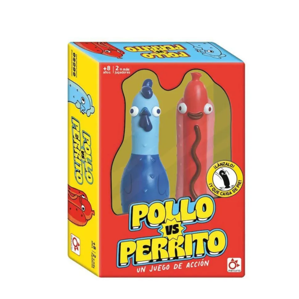 Juego de Mesa Pollo Vs Perrito