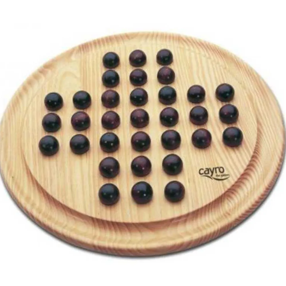 Outlet Cayro Juego de Mesa Solitario de Madera