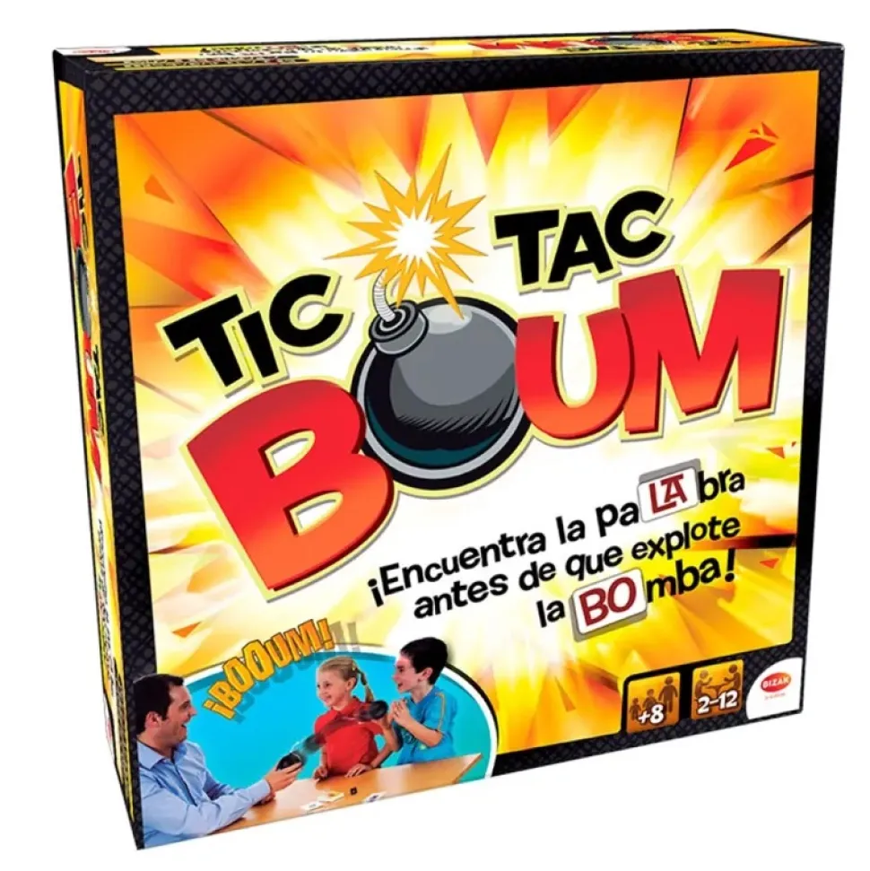 Juego de Mesa Tic Tac Boum - Bizak +8A SP