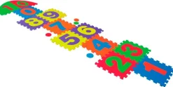 Juego de salto Rayuela hecho con goma Eva. Hopscotch