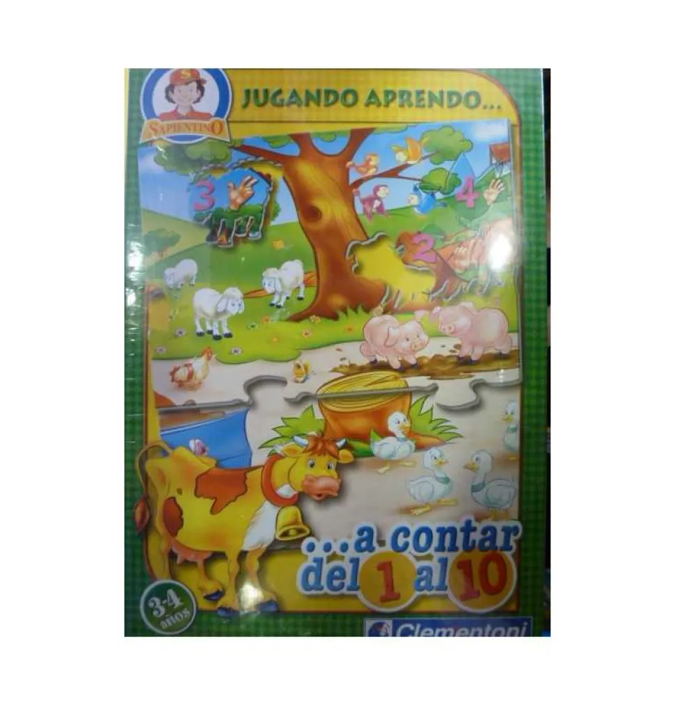 Juego Educativo aprende a Contar del 1 al 10