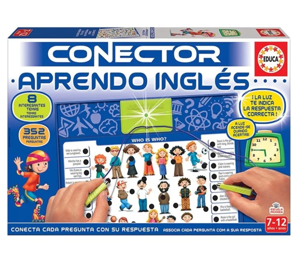 Juego Educativo Conector en Ingles - Educa