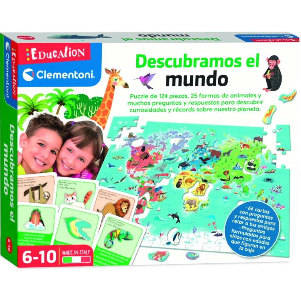 Sale Clementoni Juego Educativo Descubramos el Mundo -