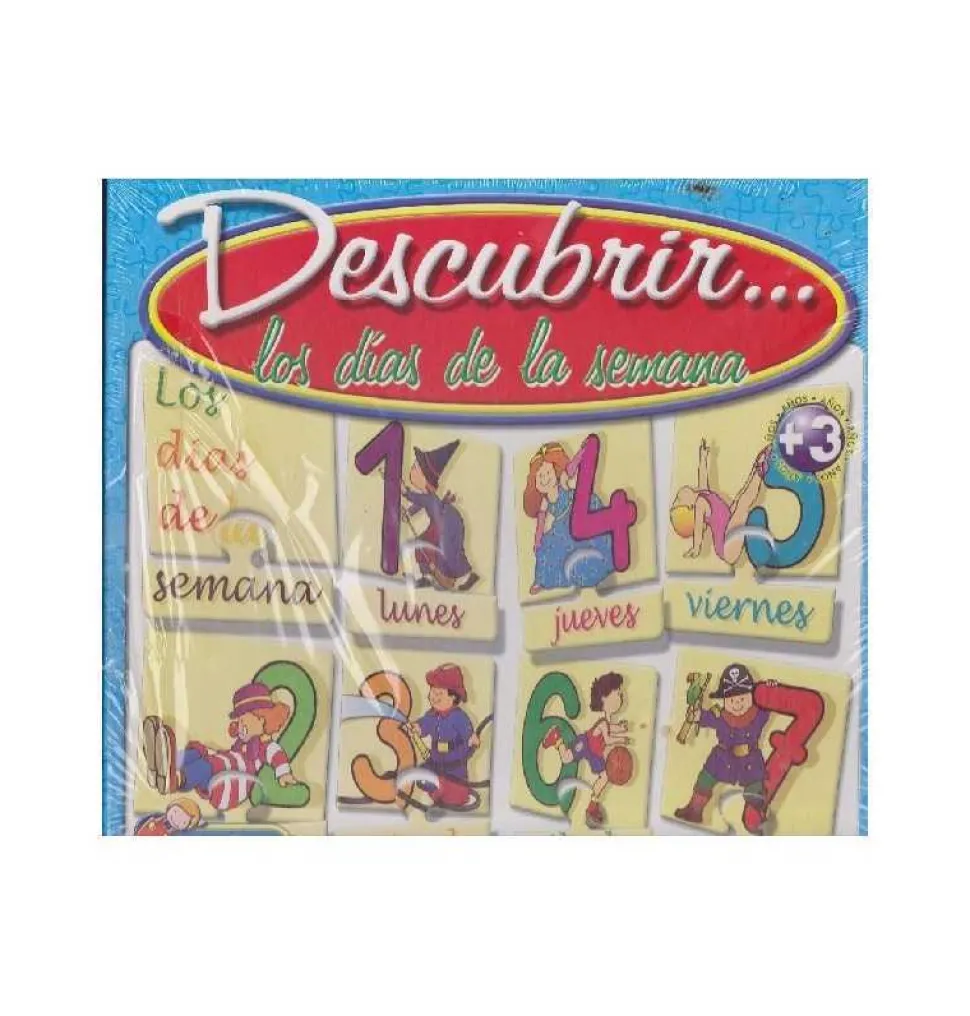 Juego educativo Descubre los Días de la Semana