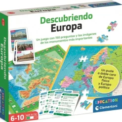Clementoni Juego Educativo Descubriendo Europa - +6A