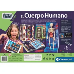 Online Clementoni Juego Educativo el Cuerpo Humano Ciencia y Juego