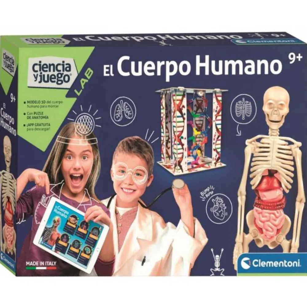 Online Clementoni Juego Educativo el Cuerpo Humano Ciencia y Juego
