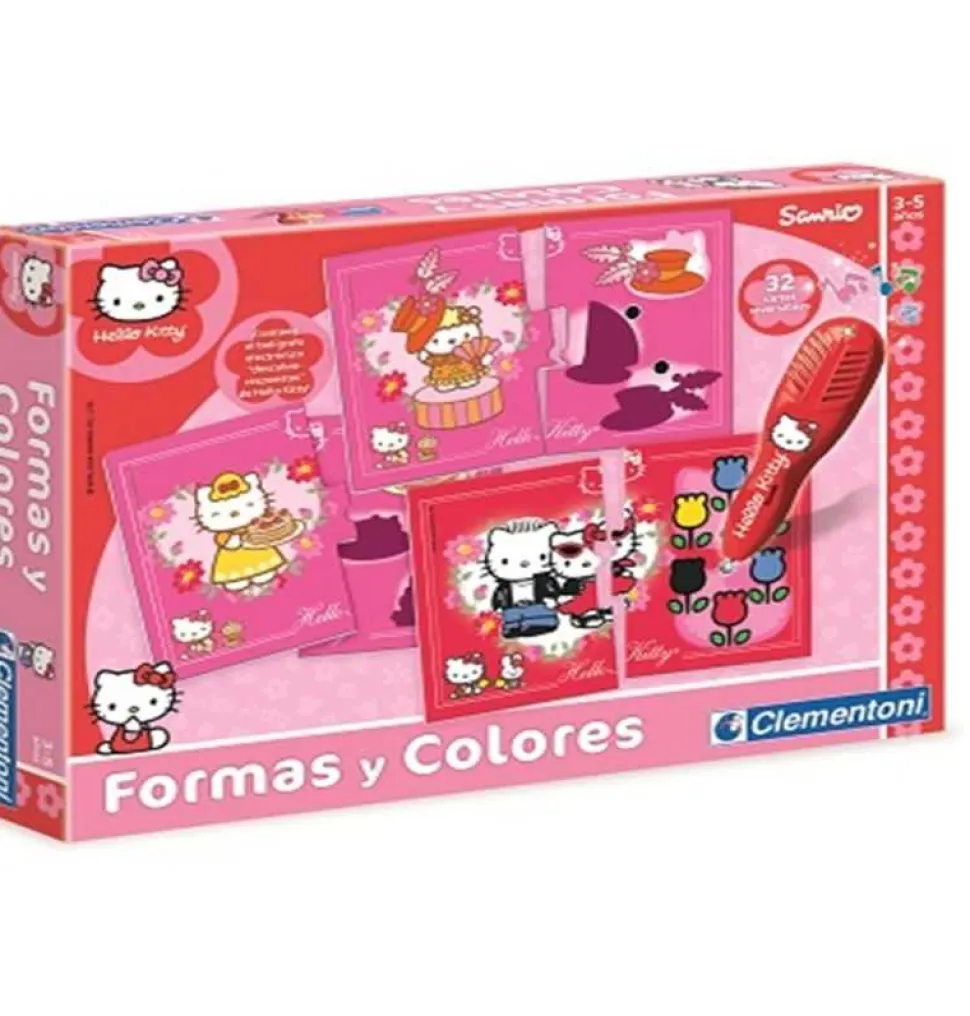 Juego Educativo Formas y Colores Hello Kitty