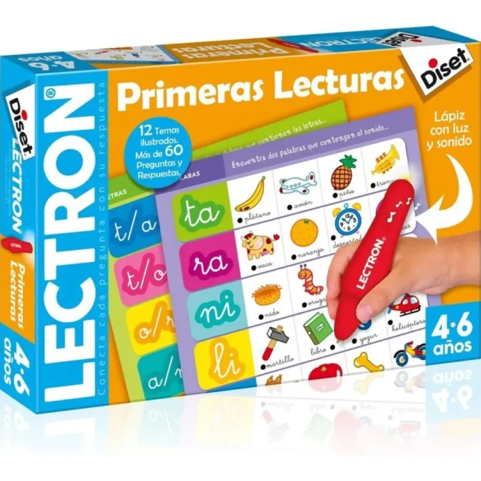 Juego educativo Lectron Primeras Lecturas - Jumbo Diset +4-6A
