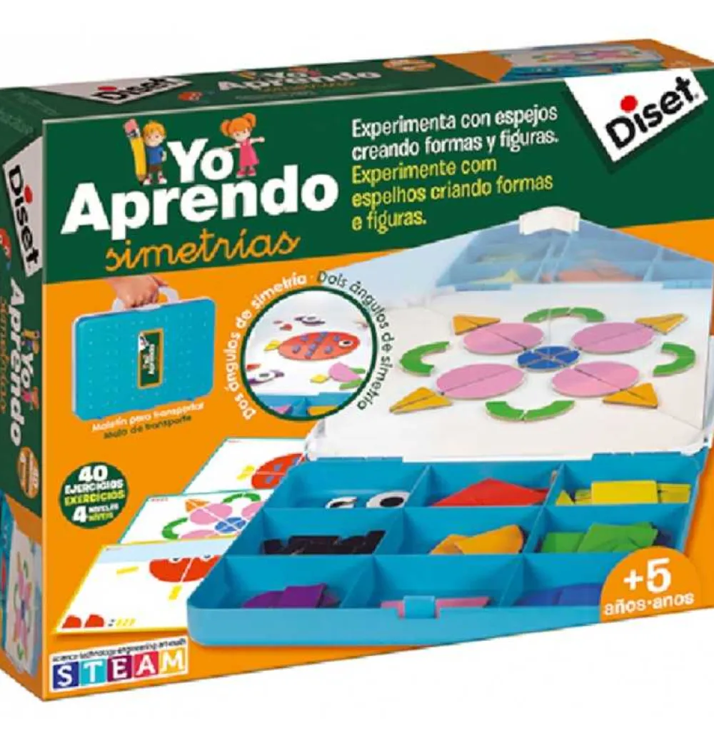 Hot Diset Juego Educativo Yo Aprendo Simetrías
