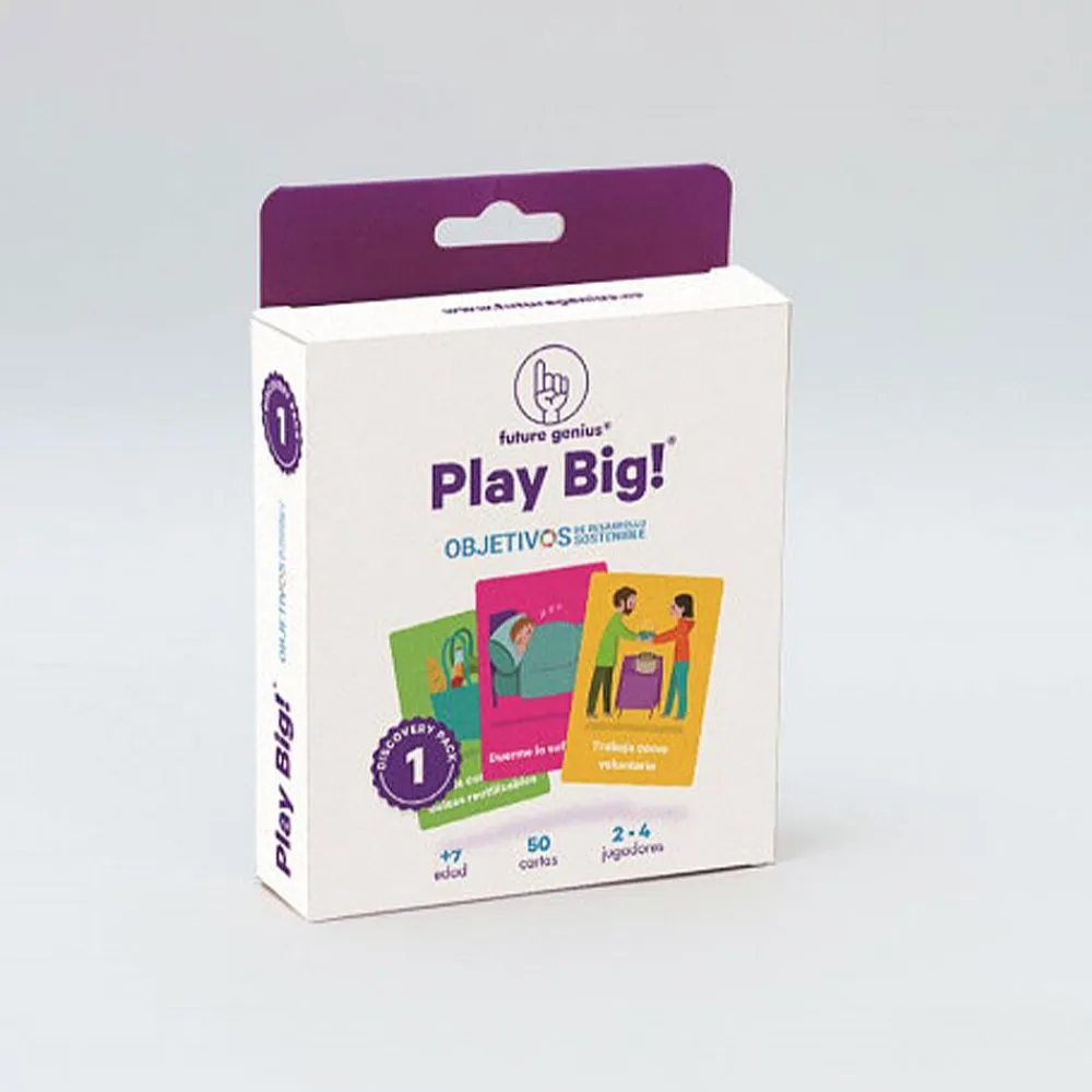 Discount Juego infantil de Cartas ODS | Producto solidario Fundación Agua de Coco