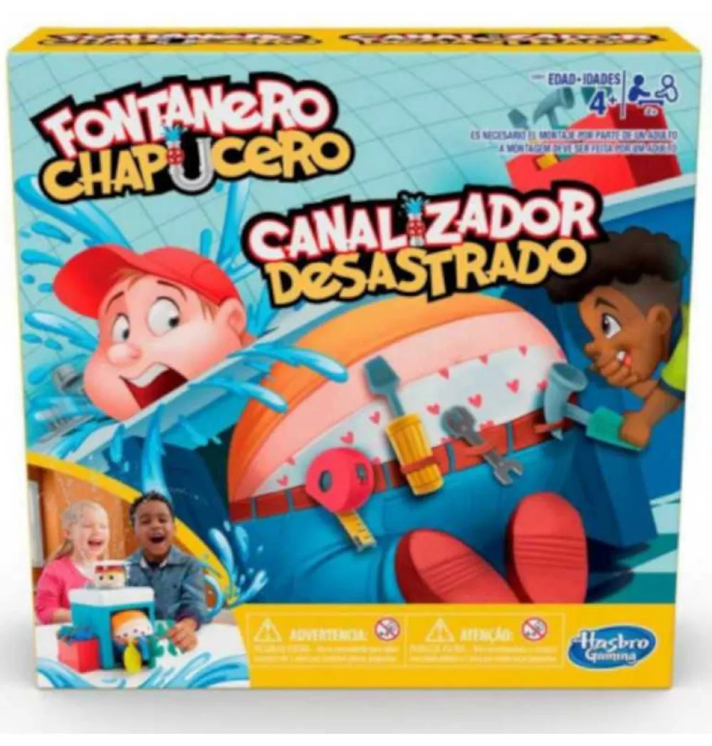 Outlet Hasbro Gaming Juego Infantil Fontanero Chapucero