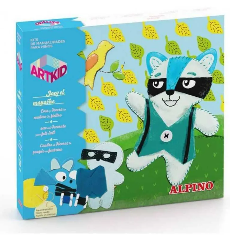Juego manualidad Joey el Mapache Alpino