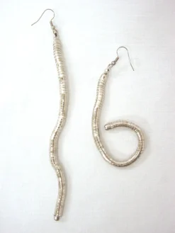 Sale Working House Juego 4 piezas bisutería flexible rígida rodio collar pendientes pulseras plateado