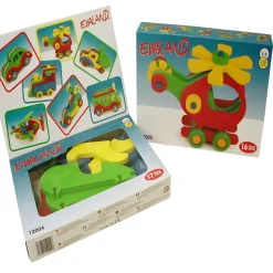 Hot Evaland Juego Puzzle goma eva colores helicóptero
