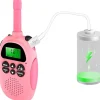 Sale Coshano Juego 2 Walkie Talkies infantiles Recargables con LCD Pantalla VOX