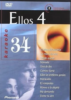 Karaoke 34 Ellos 4 [DVD] [dvd] [2000]