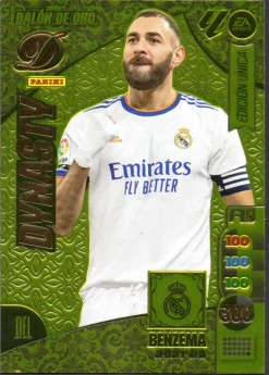 Discount Panini España Karim Benzema Balon de Oro Dynasty 2024-25 cromo Panini Adrenalyn XL La Liga 24/25