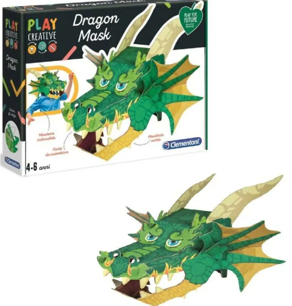Kit Construye tu Mascara de Dragón