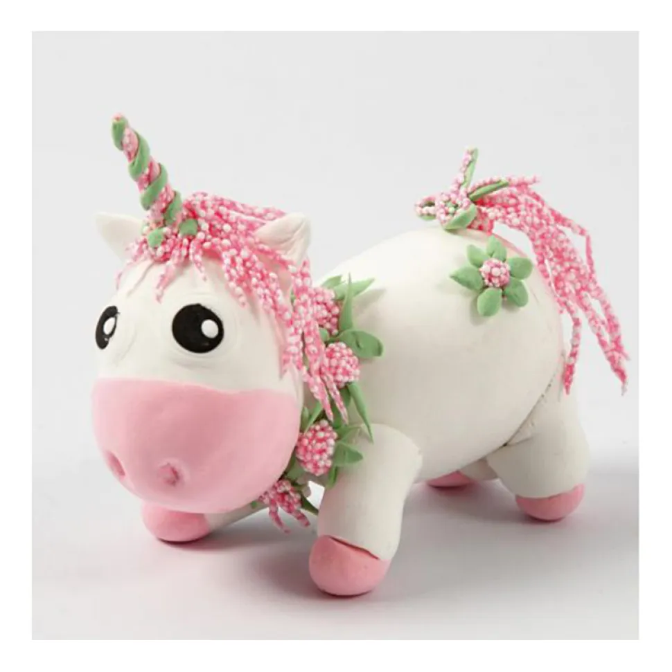 Kit de arcilla para crear unicornio