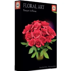 Kit de Arte Floral Ramo de Rosas rojas