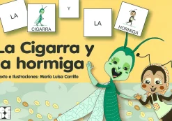 La cigarra y la hormiga. Colección pictogramas 18.