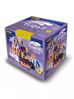 La liga Femenina Caja de 50 sobres Panini