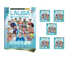 La Liga Hypermotion Segunda División Álbum + 5 sobres Panini 2024 25 2ªDivisión