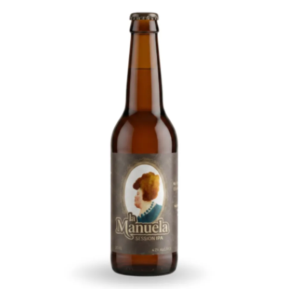 La Manuela Cerveza Session IPA - Caja 16x33cl
