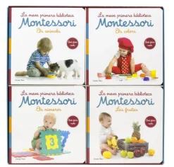 La meva primera biblioteca Montessori. Els colors. Les fruites Els números Els animals