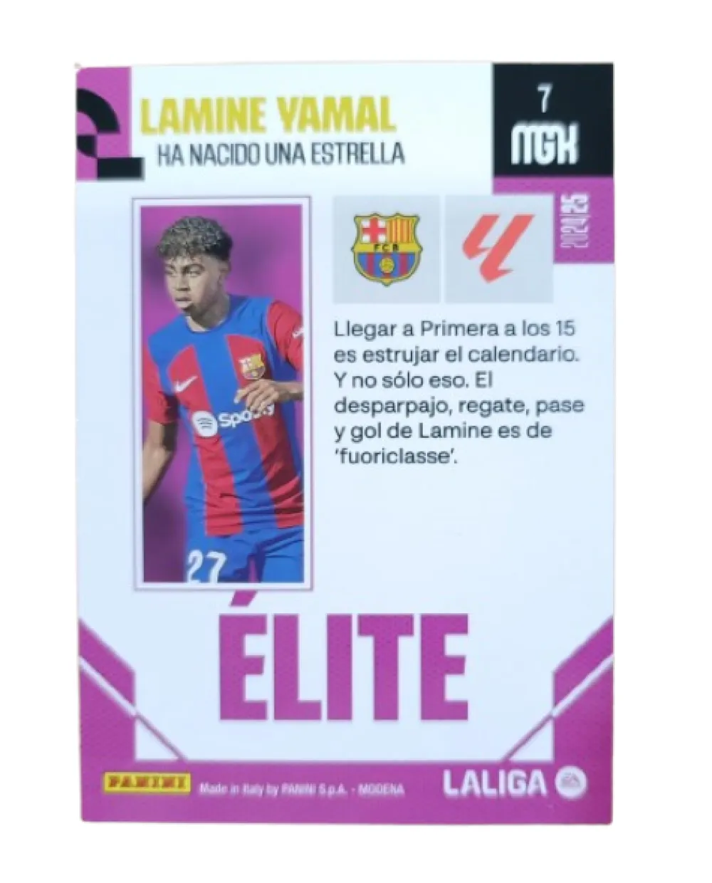 Online PANINI Lamine Yamal Élite Megacracks 2024 2025 MGK 24 25