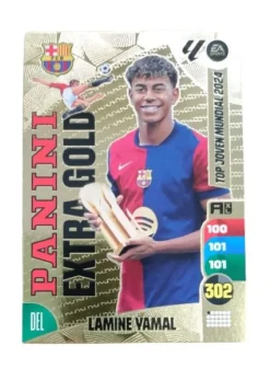 Lamine Yamal Panini Extra Gold Adrenalyn XL 2024 2025 Carta Colección Panini