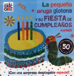 Discount Kónikos La pequeña oruga glotona y su fiesta de cumpleaños