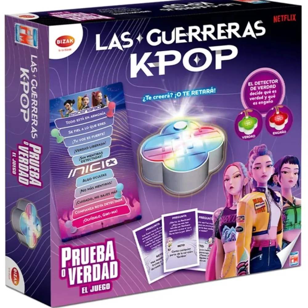Best Bizak Las Guerreras Kpop Juego de mesa Verdad o Reto - +8A SP
