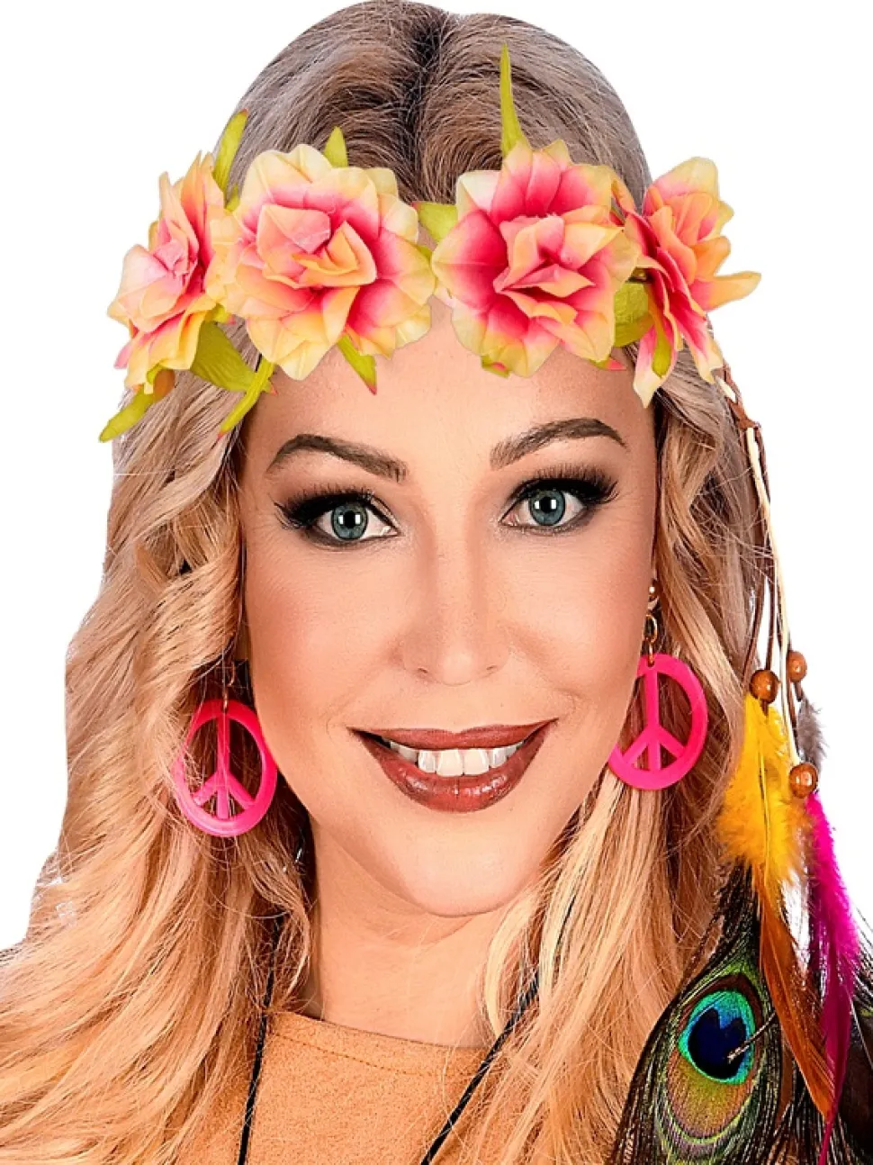 Lazo para la cabeza con flores