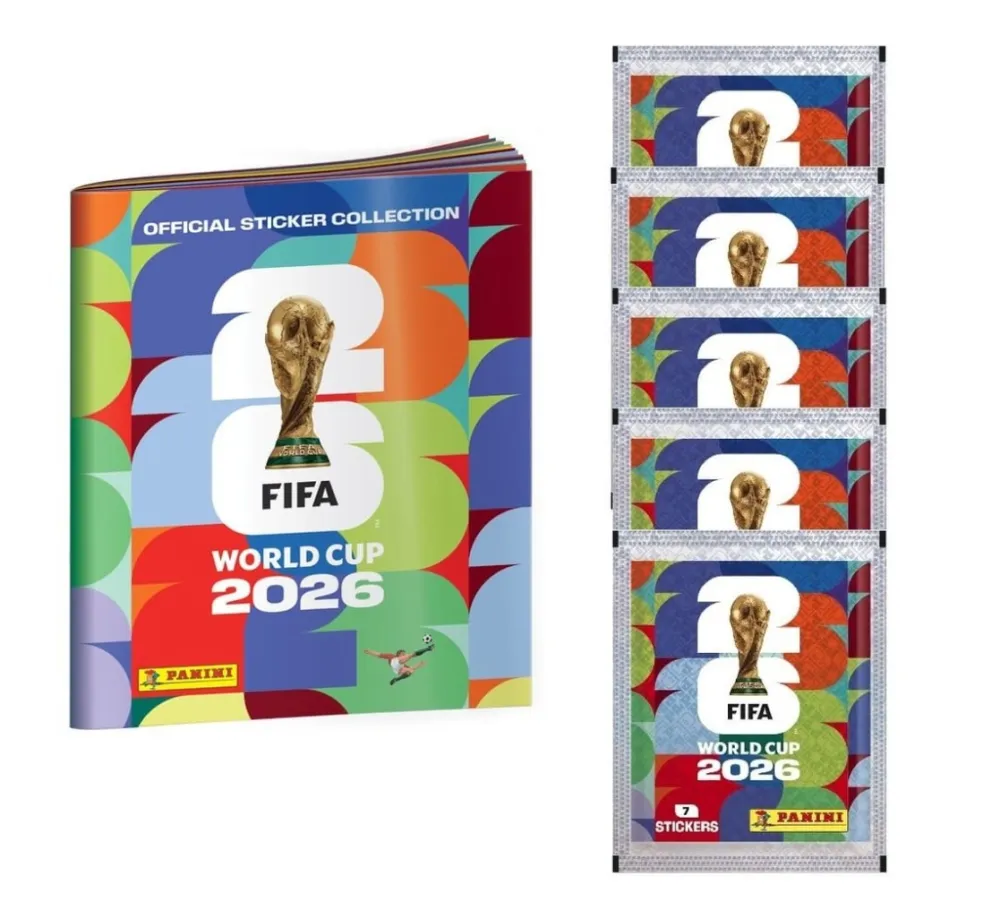 Outlet PANINI Álbum vacío + 5 sobres FIFA World Cup 2026™ Sticker Colección Oficial