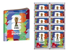 Álbum vacío + 10 sobres FIFA World Cup 2026™ Sticker Colección Oficial Panini