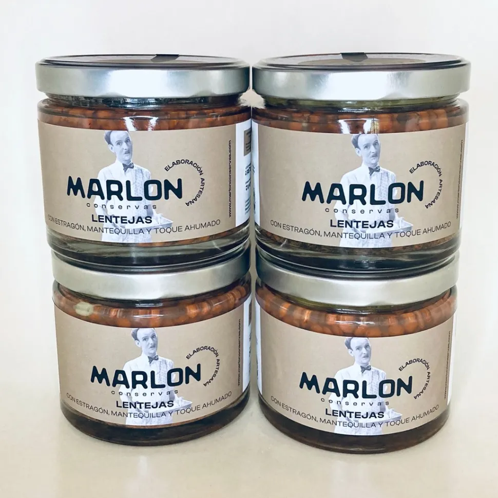 Lentejas con Estragón, Mantequilla y Toque Ahumado - 4 Unidades x 580 ml y 690 gr